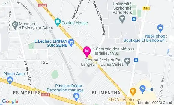 Localisation Restaurant Turc Grill Antik