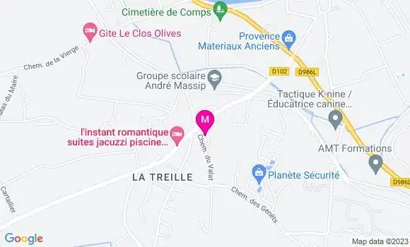 Localisation Restaurant  Coup de Food