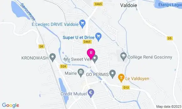 Localisation Restaurant  L