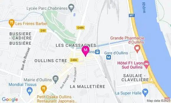 Localisation Restaurant  Le Vesuve