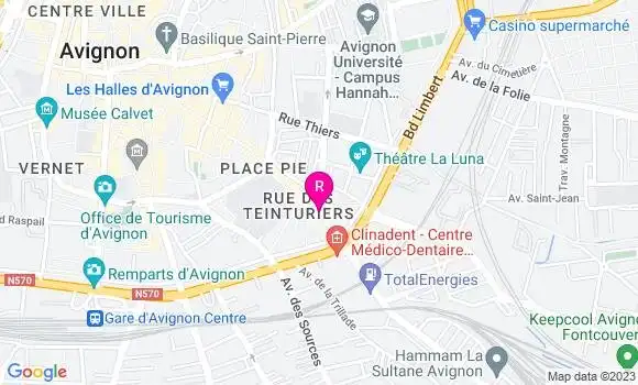 Localisation La Brasserie