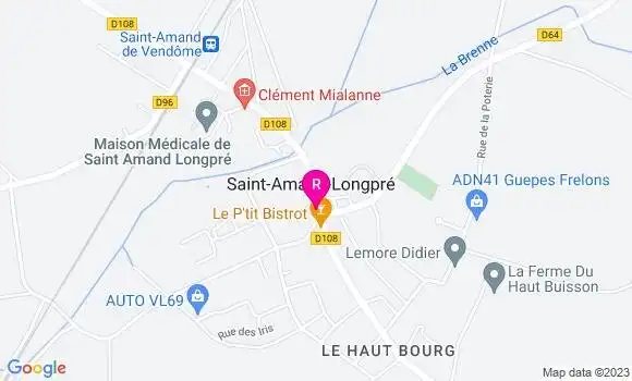 Localisation Restaurant  Le Cordon Bleu