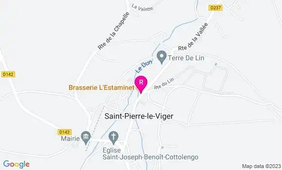 Localisation Brasserie l