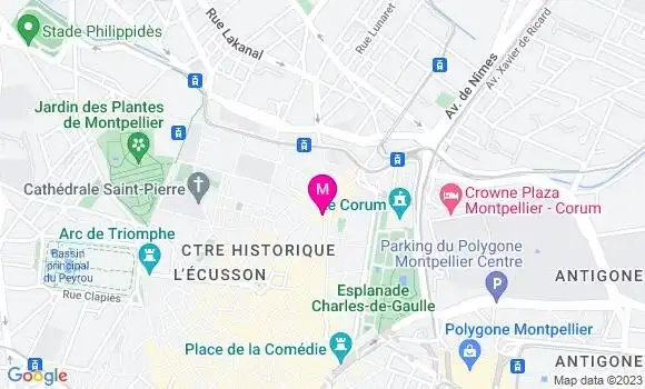 Localisation Restaurant  Le Sheri