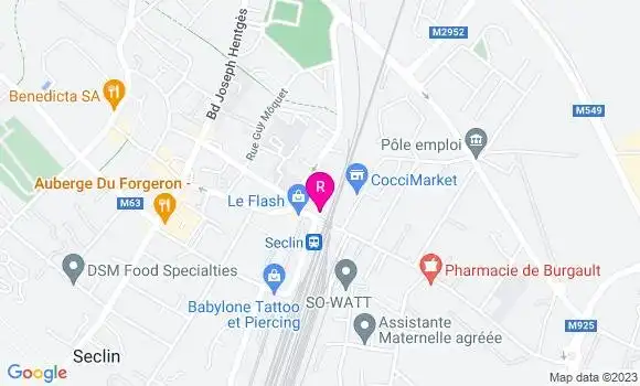 Localisation Restaurant  L