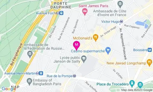 Localisation Restaurant  Daylice Café