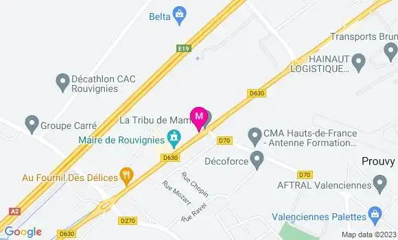 Localisation Restaurant Grill Courtepaille