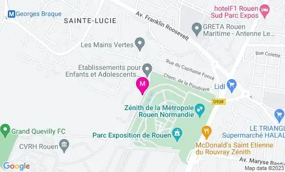 Localisation Restaurant Grill Courtepaille