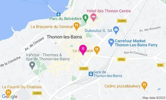 Localisation Brasserie St Jean