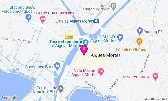 Localisation Pizzeria Le Petit M