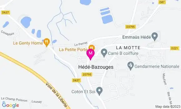 Localisation Crêperie Kestell et Karamel