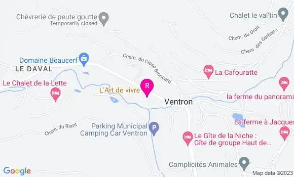 Localisation Restaurant  L