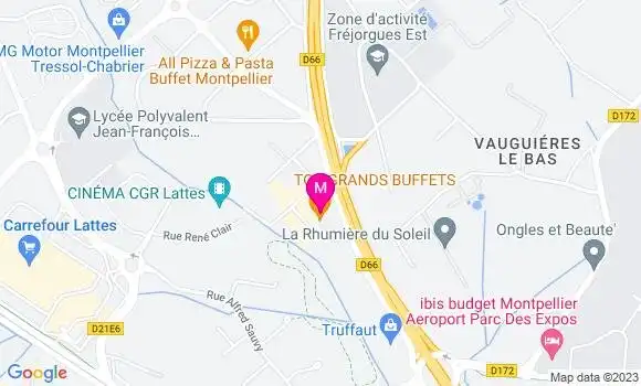 Localisation Restaurant  Top Grands Buffets