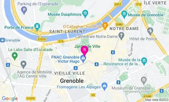 Localisation Brasserie Neptune