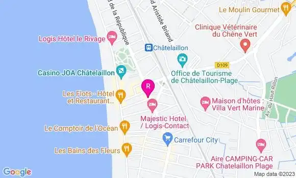 Localisation Restaurant  Le Bolero