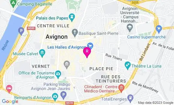 Localisation Restaurant  La Fabrique