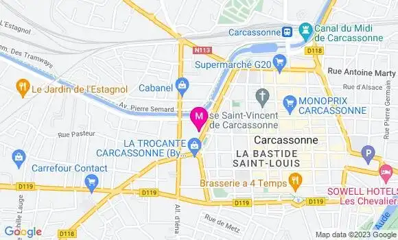 Localisation Brasserie la Maison