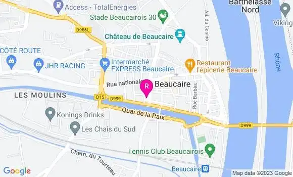 Localisation Restaurant  Gambetta Kfé