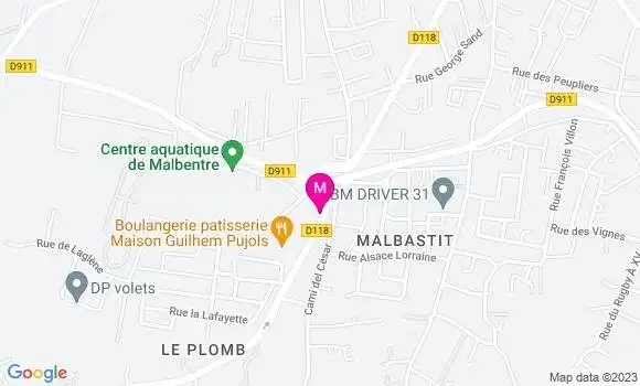 Localisation Restaurant  Chez Sylvie