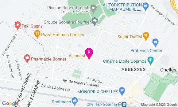 Localisation Crêperie A l