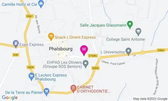 Localisation Restaurant  L