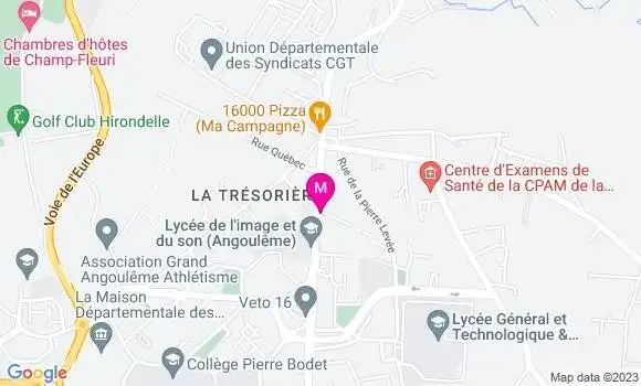 Localisation Restaurant  Bleu Chaud