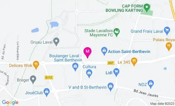 Localisation Restaurant  Chez Vous