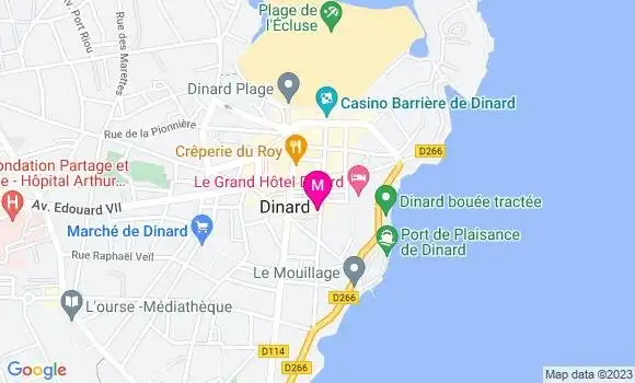 Localisation Restaurant  La Cour de Récré