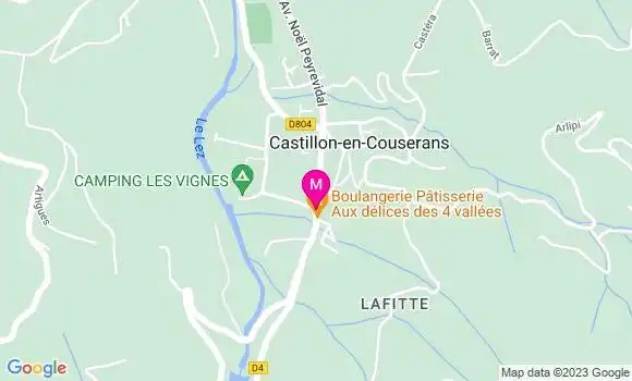 Localisation Restaurant  La Dînette d
