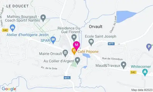 Localisation Restaurant  L