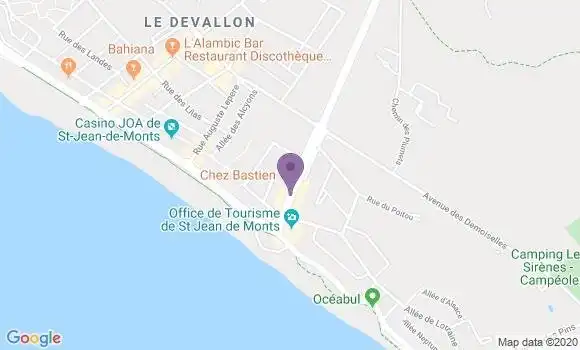 Localisation Restaurant Fruits de Mer La Langoust