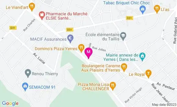 Localisation Restaurant Portugais Le Relais Forestier