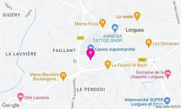 Localisation Restaurant  Locelyan