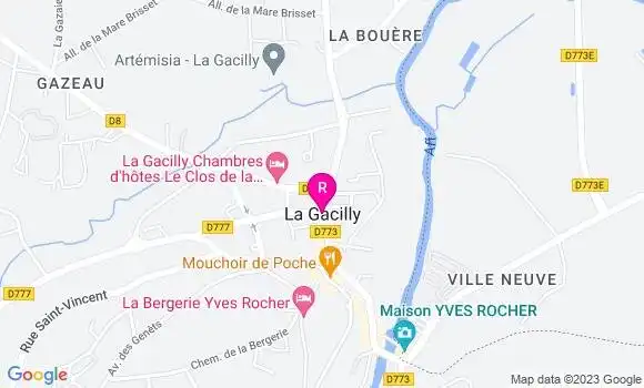Localisation Restaurant  Tartines et Bouchons