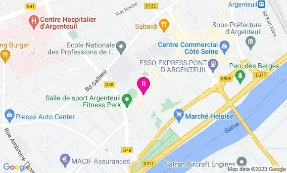 Localisation Restaurant  Yalini