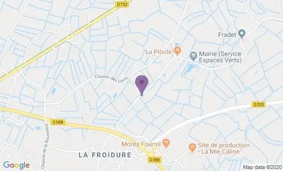 Localisation Restaurant  La Pibole