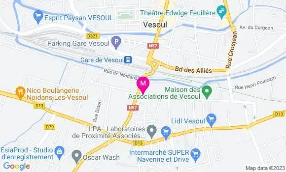 Localisation Restaurant Chinois Resto Jiang