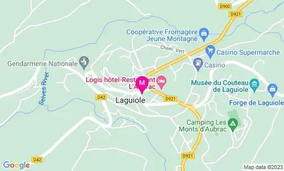 Localisation Restaurant Hôtel Le Bardière