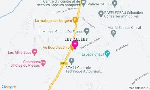 Localisation Restaurant  L