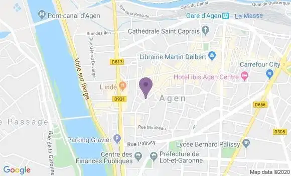 Localisation Restaurant  Le Margoton