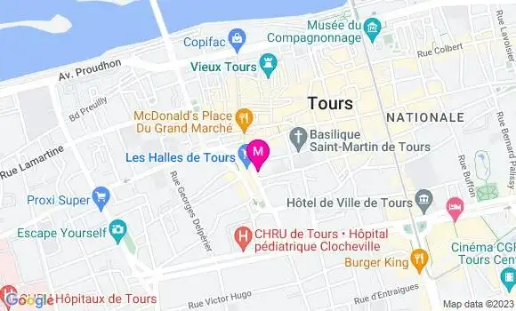 Localisation Bistrot 22