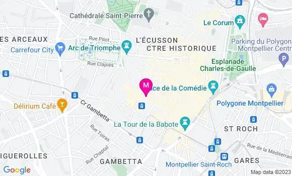 Localisation Restaurant Bar Le Quatrième Tiers