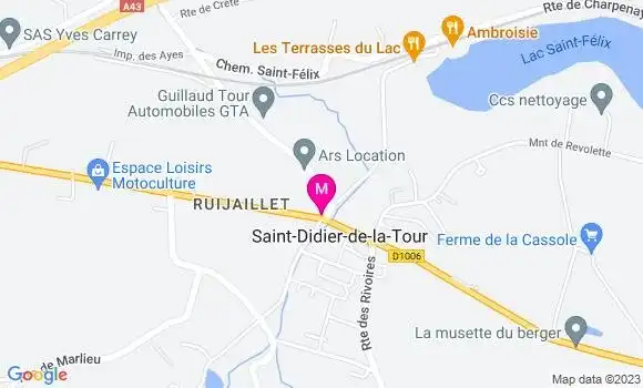 Localisation Restaurant Bar L