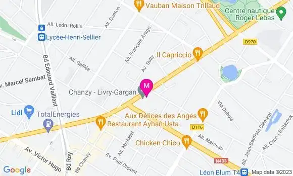 Localisation Restaurant Africain Le Baguida