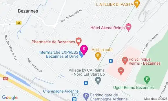 Localisation Restaurant  Hortus Café