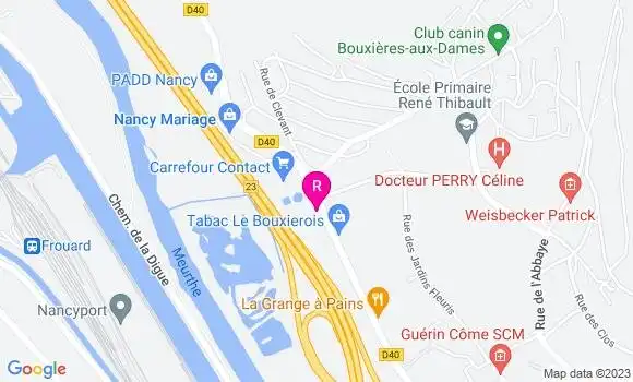 Localisation Restaurant  L