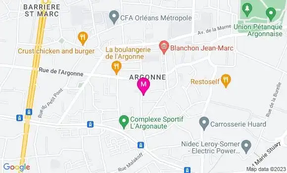 Localisation Restaurant  Poulet et Moi