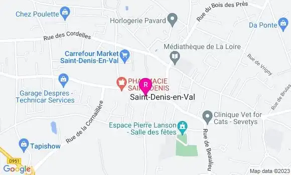 Localisation Restaurant  La Gaité