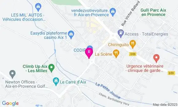 Localisation Restaurant Bar Le 315