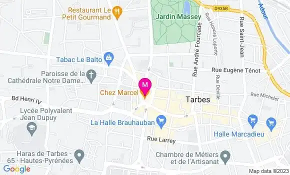Localisation Restaurant  L